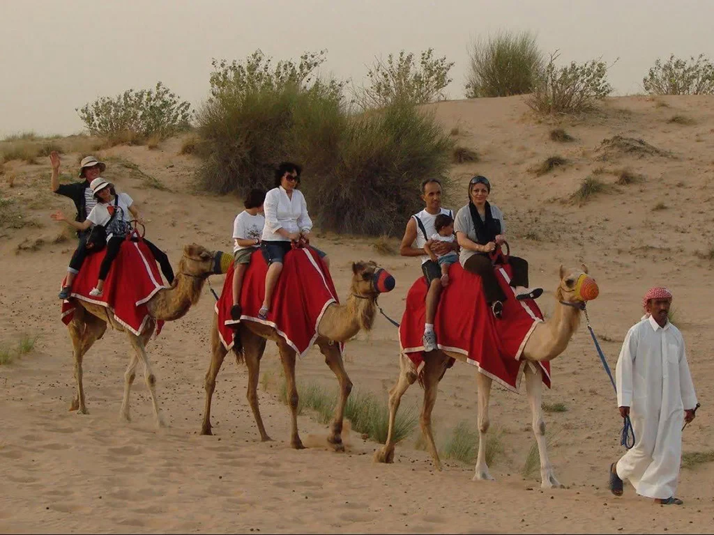 Arabian Desert Dunes Safari with Camel Ride and Dinner - Photo 2