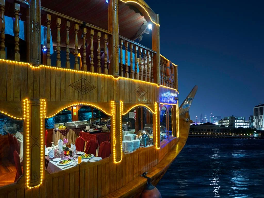Dubai Creek Royal Dinner Cruise - with Transfers - Photo 3