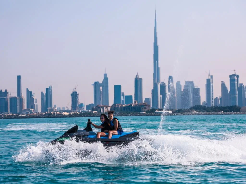 Dubai Jet Ski Ride: Burj Khalifa and Burj Al Arab