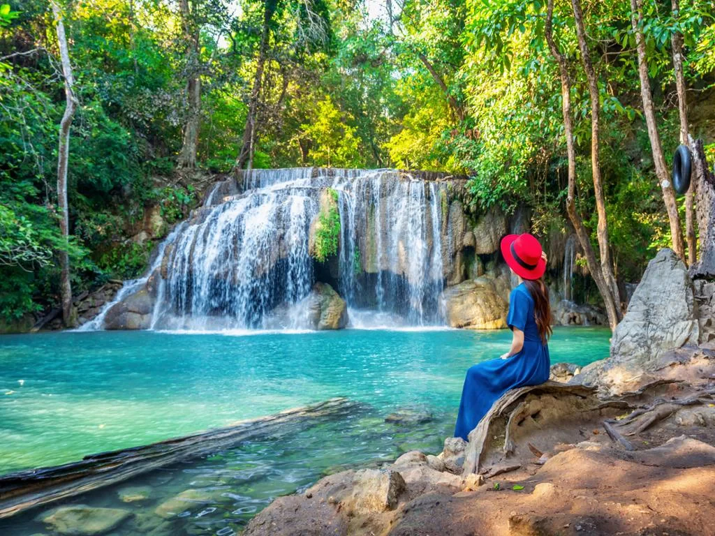Elephant Sanctuary and Erawan Waterfall - Full-Day Private Tour - Photo 4