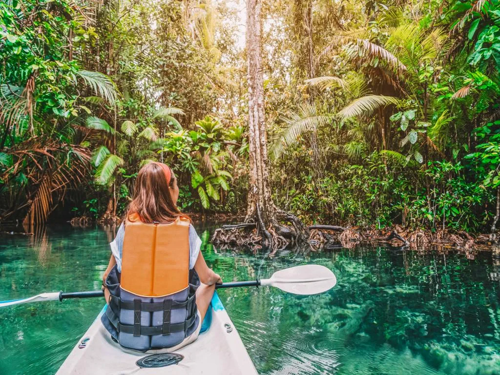 Krabi Adventure Tour: Dragon Crest Mountain Hike, ATV & Kayaking – Full Day