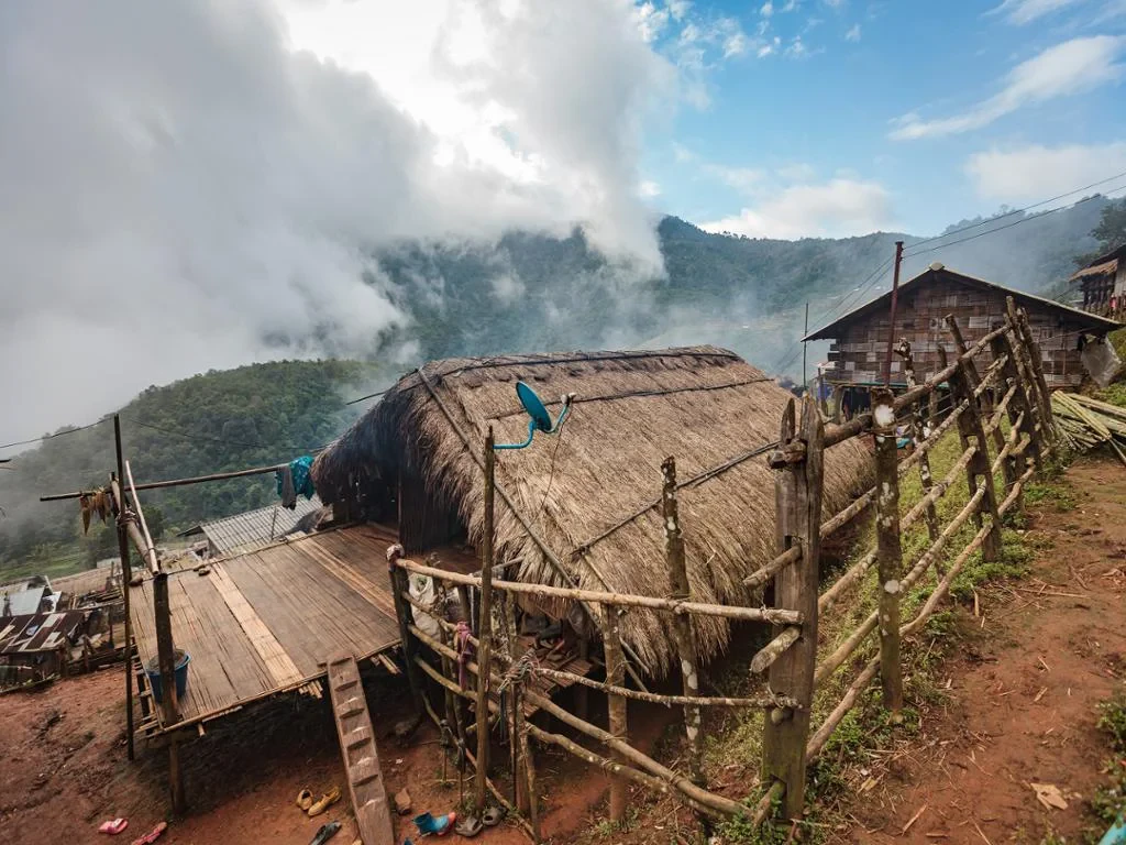 Lahu Village Trek and Bamboo Rafting