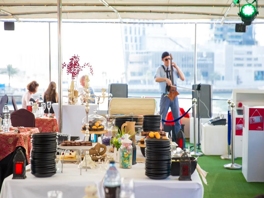 Luxury Dubai Marina Dinner Cruise with Live Music - Photo 5