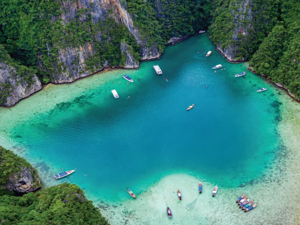 Phi Phi Islands, Pileh Lagoon, Maya Bay and Bamboo Island – Love Andaman Speedboat Tour - Photo 2