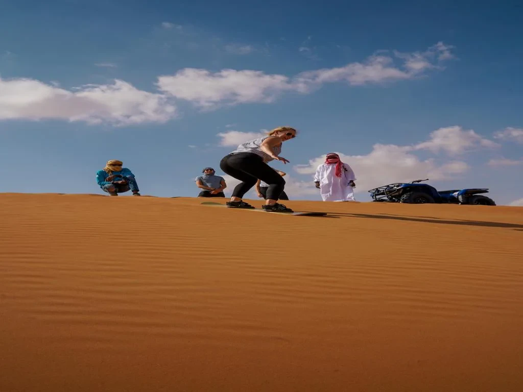 Red Dunes Safari by Quad Bike, Camel Ride, Sandboarding and BBQ at Al Khayma Camp - Photo 10