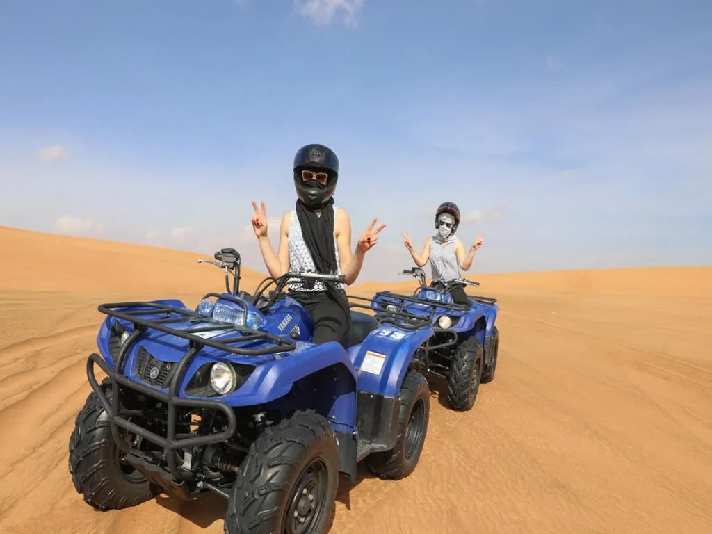 Red Dunes Safari by Quad Bike, Camel Ride, Sandboarding and BBQ at Al Khayma Camp - Photo 6