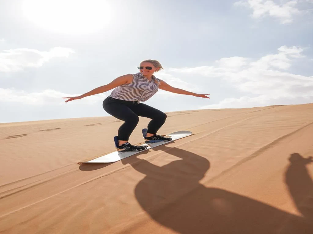 Red Dunes Safari by Quad Bike, Camel Ride, Sandboarding and BBQ at Al Khayma Camp - Photo 9