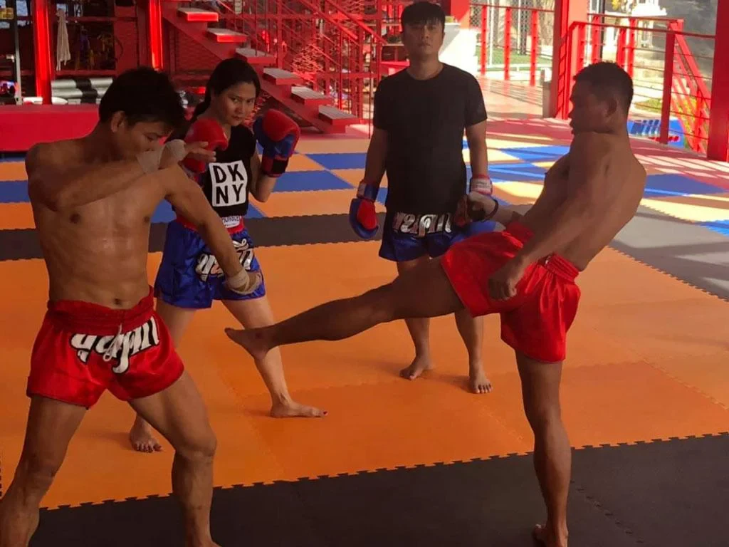 Thai Boxing Experience and Natural Spa Tour
