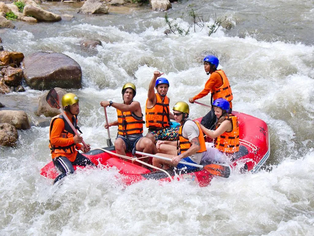 Visit Phi Phi Island by Ferry and  White Water Rafting - 2 Days Tour  - Photo 2