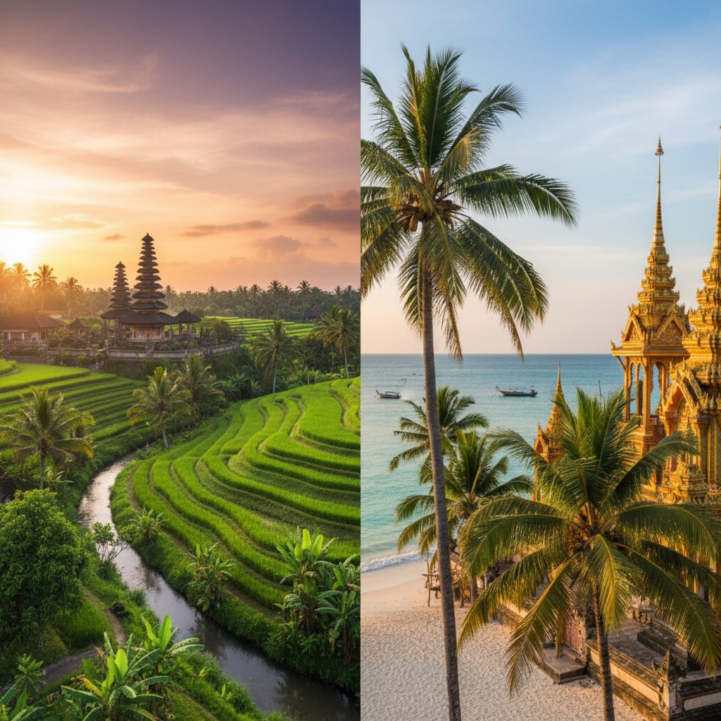 Bali vs Thailand: Where Should You Go for Your First International Trip?