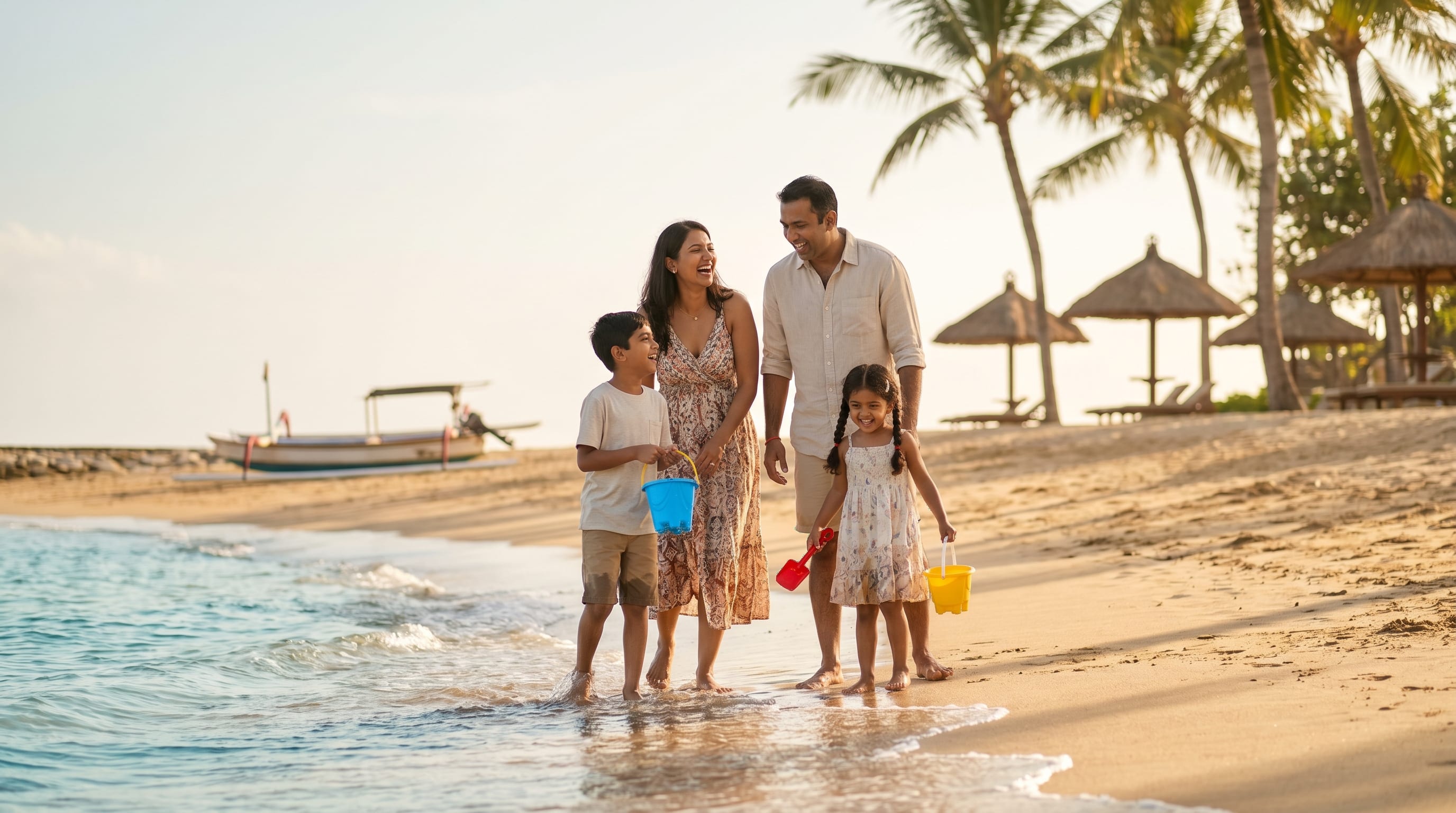 bali with family
