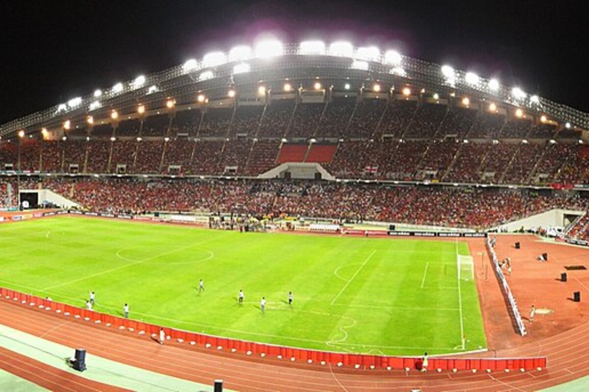 Rajamangala National Stadium Bangkok exterior — bts concert singapore
