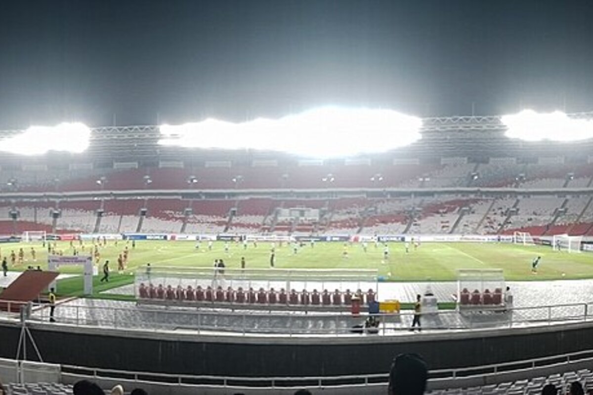 Gelora Bung Karno Stadium Jakarta exterior