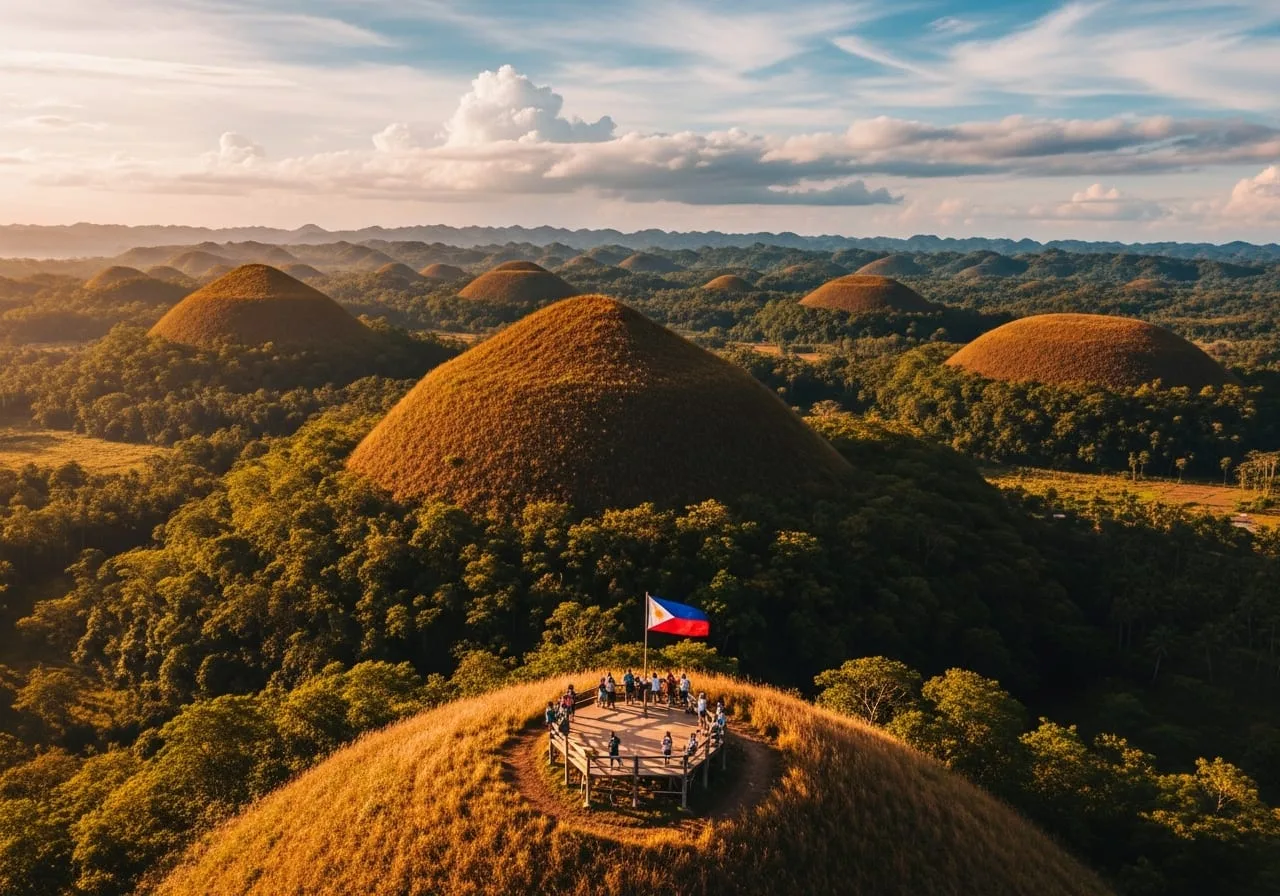 chocolate hills bohol panoramic cebu bohol from india travel guide dry season