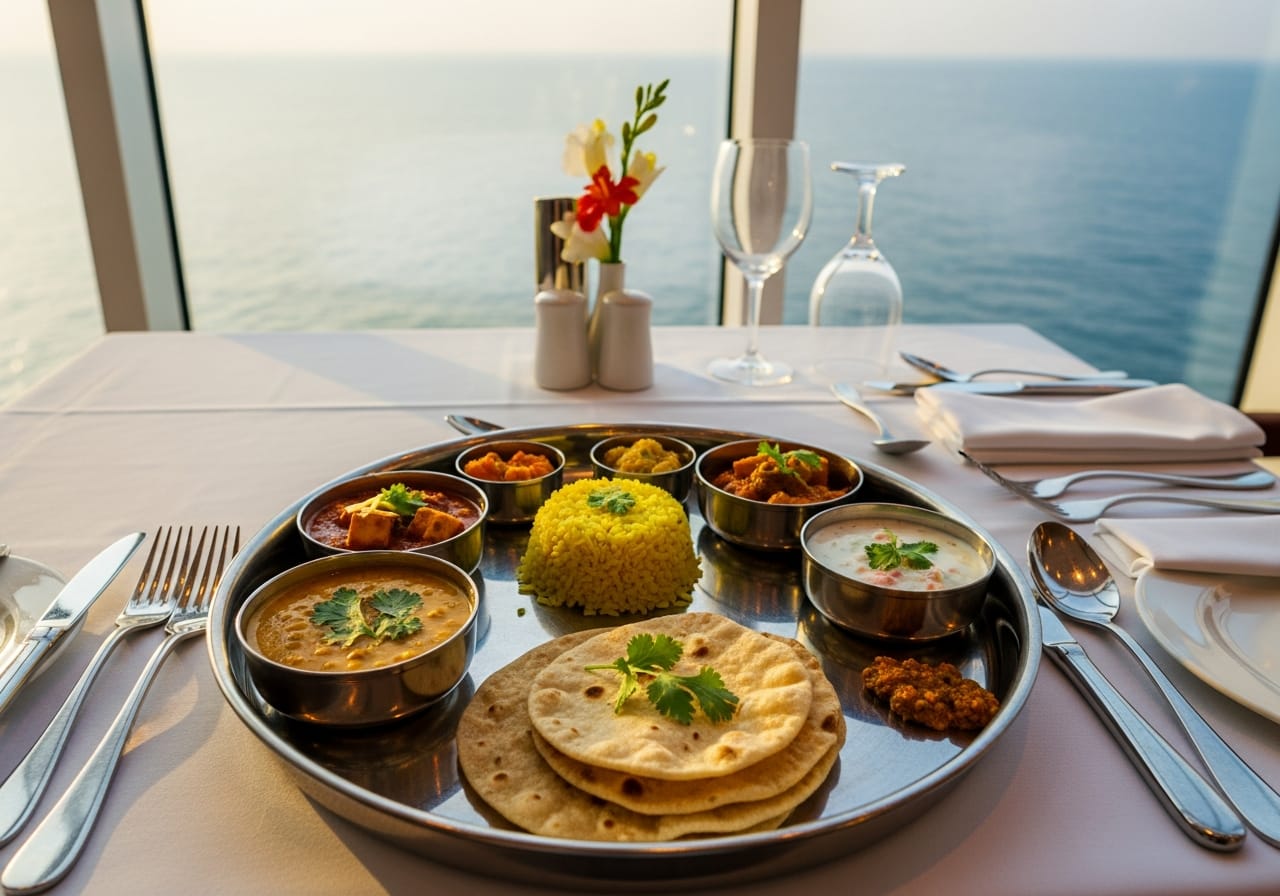 cordelia cruise vegetarian food