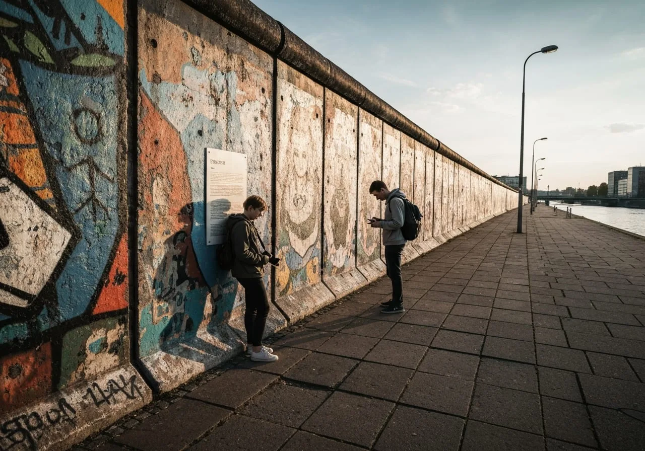 Berlin Wall East Side Gallery dark tourism historical travel