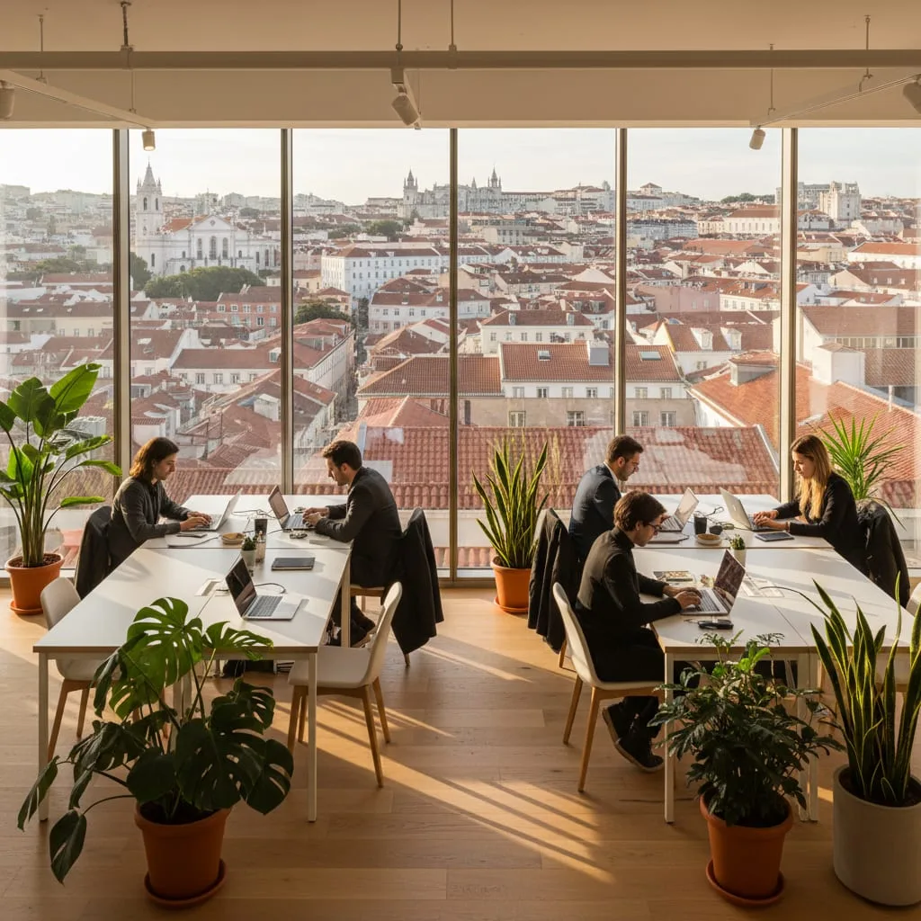 Lisbon Portugal coworking space for remote workers