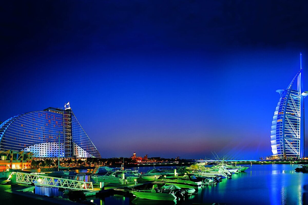 Jumeirah Beach Dubai with Burj Al Arab
