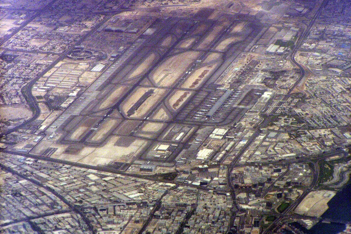 Dubai International Airport exterior terminal