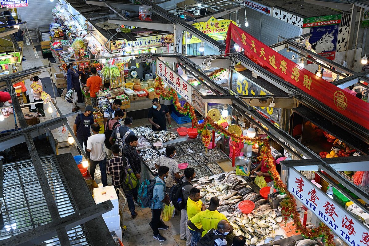 Tekka Centre Singapore market exterior