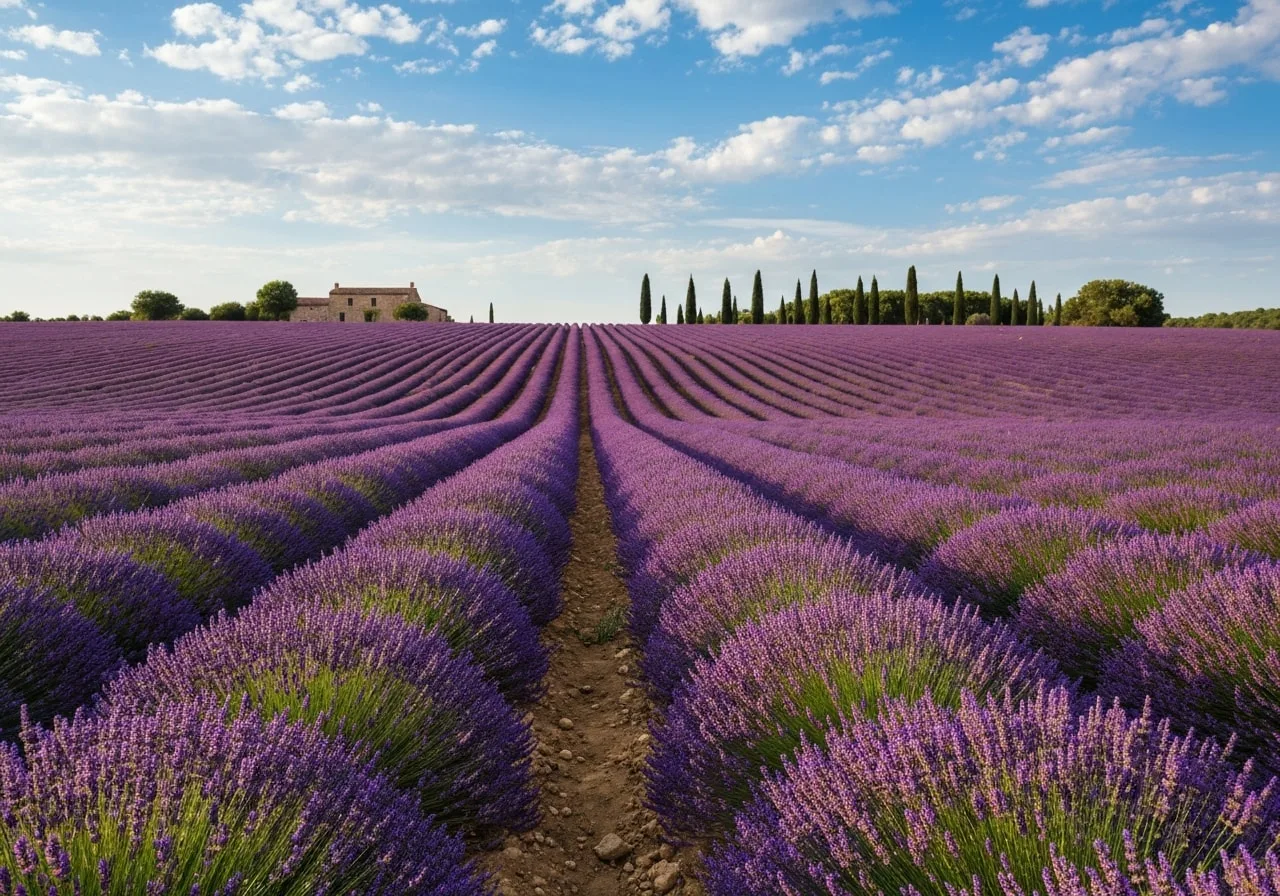 lavender fields in Provence france trip destination