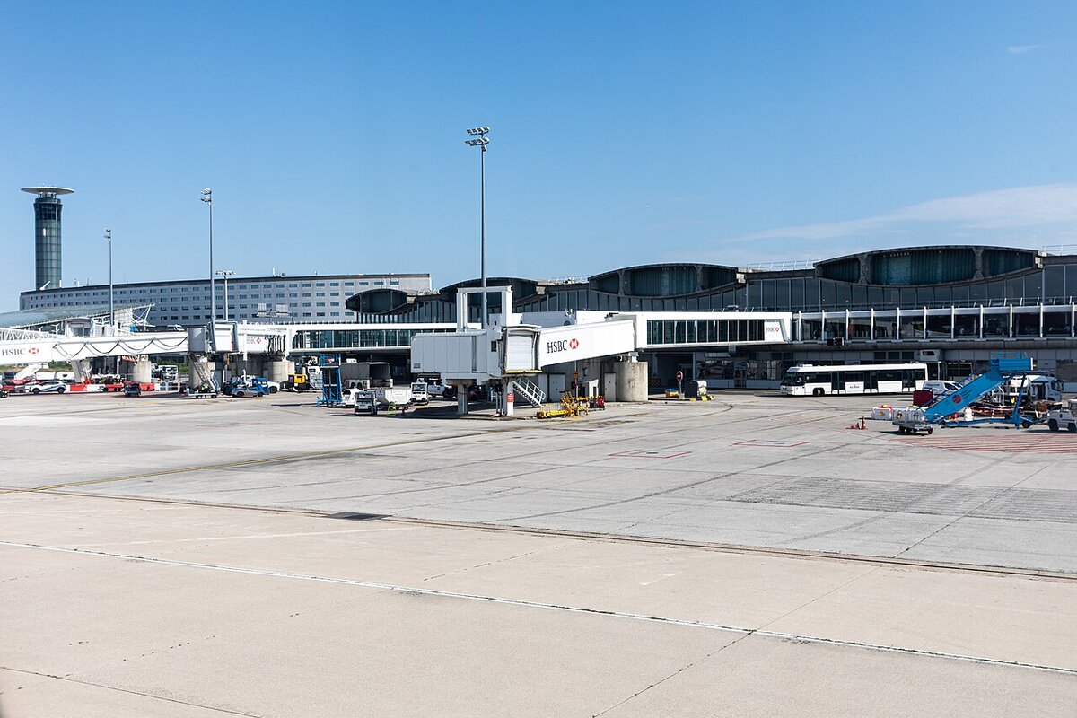 Paris Charles de Gaulle Airport terminal — germany transit visa indians
