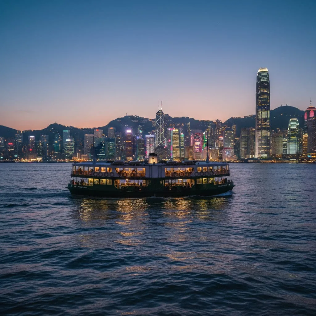 Star Ferry crossing Victoria Harbour hong kong trip from india cost