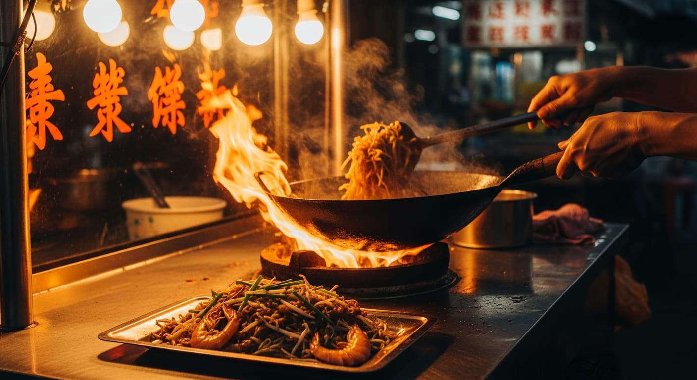 Penang food stop on a malaysia tour package from mumbai itinerary