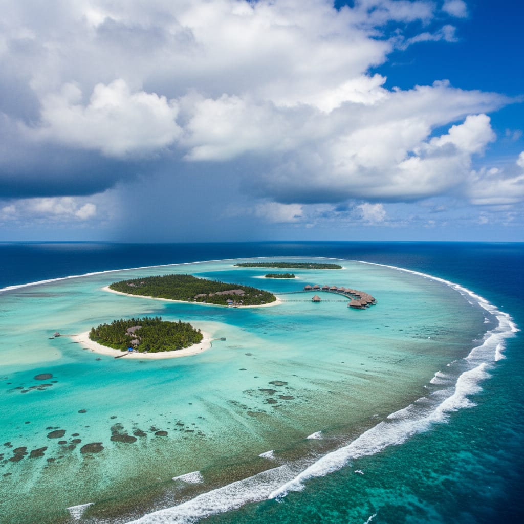 South Ari Atoll manta ray cleaning station underwater Maldives