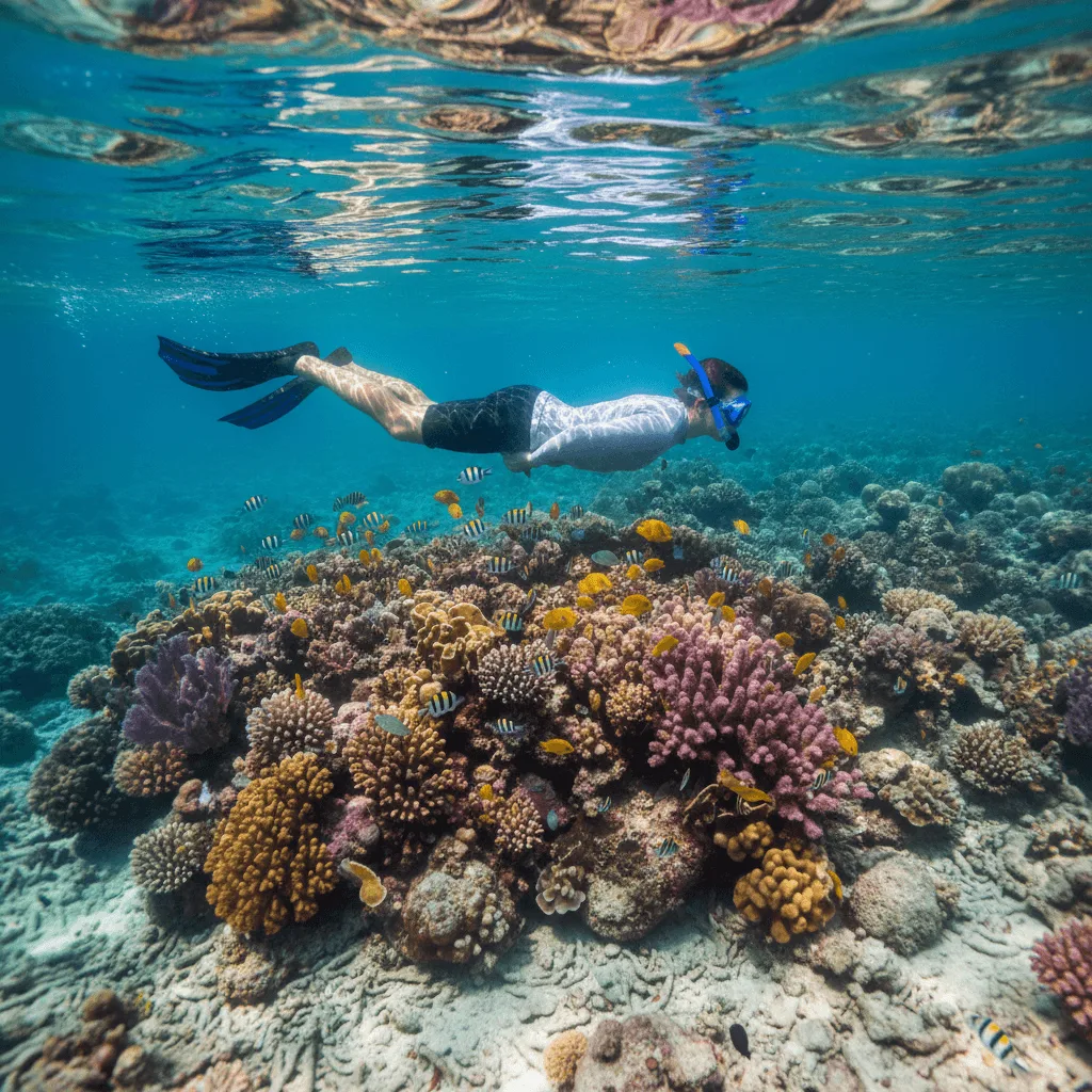 Couple on romantic Mauritius beach sunset honeymoon