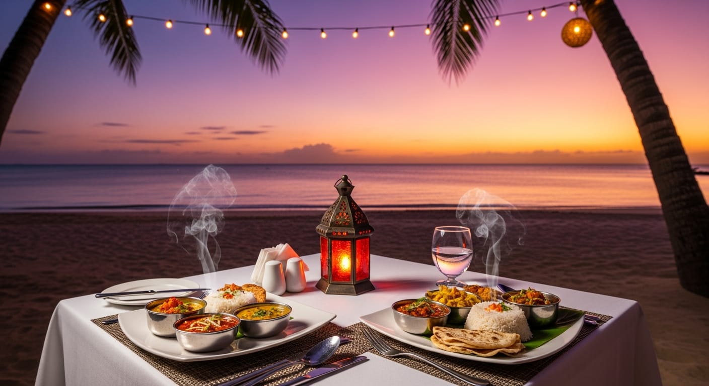 Maldives overwater villa over a turquoise lagoon, a key choice in the mauritius vs maldives honeymoon decision