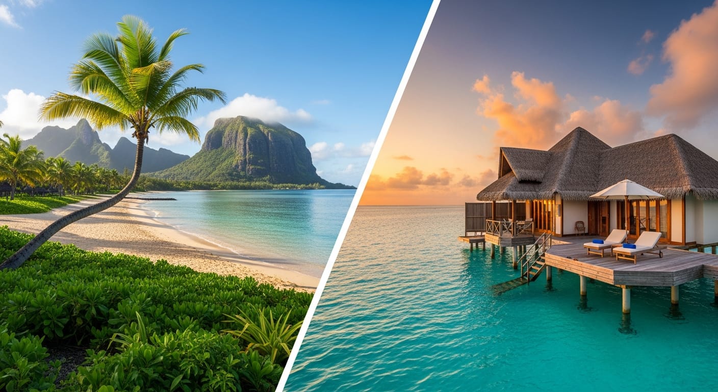 mauritius vs maldives honeymoon