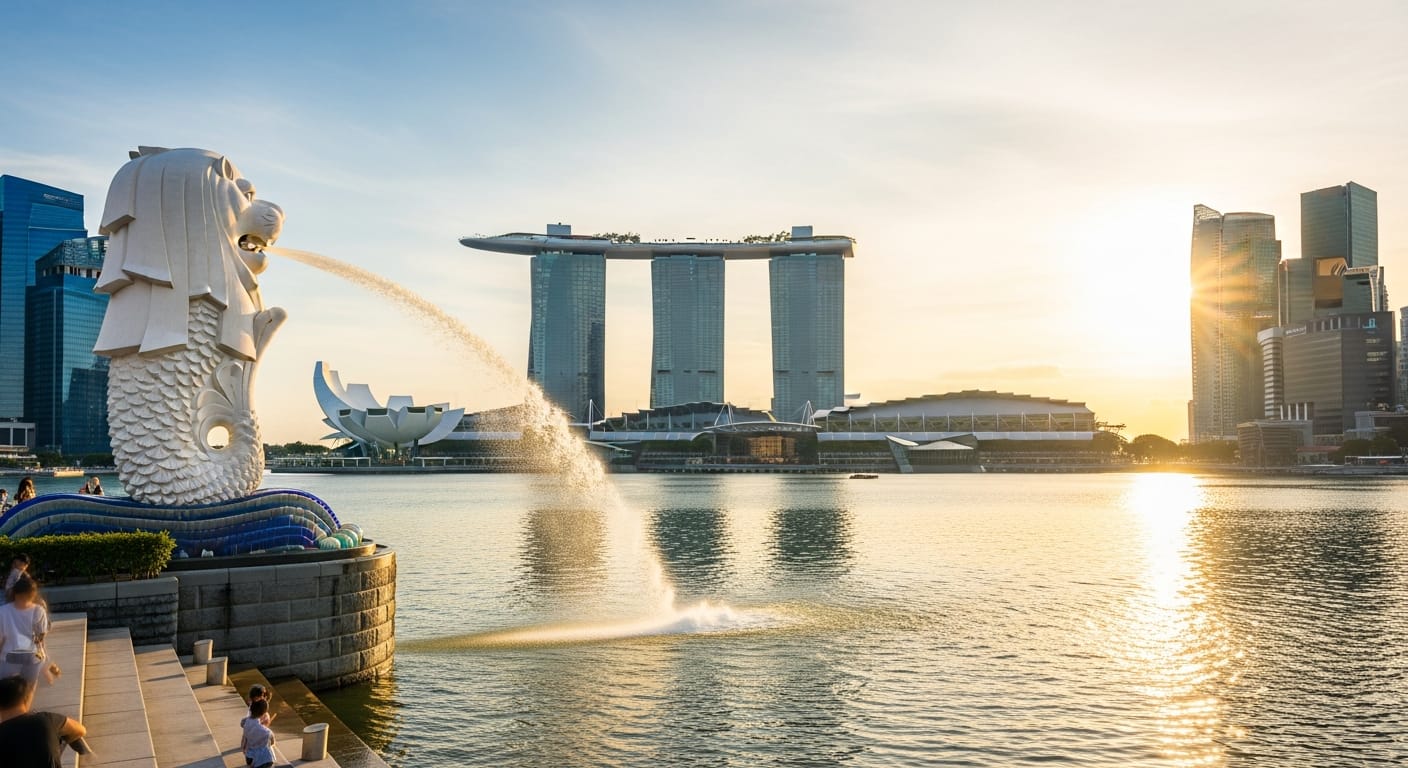 merlion park singapore