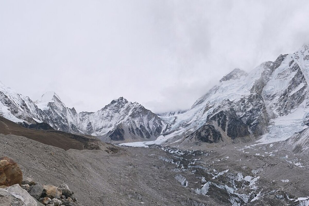 Everest Base Camp Khumbu glacier Nepal — nepal trekking permits cost