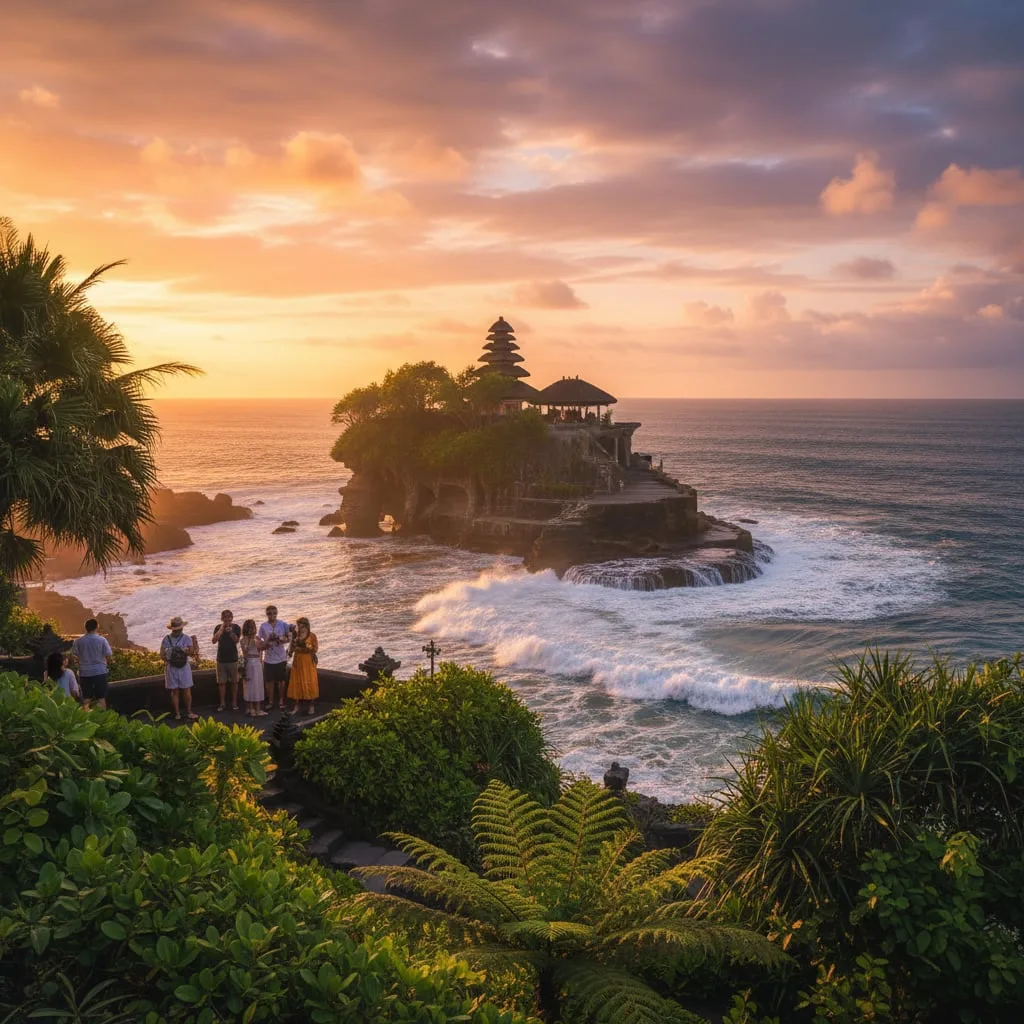 Thai street food spread comparing food options for Indian travelers in Phuket vs Bali