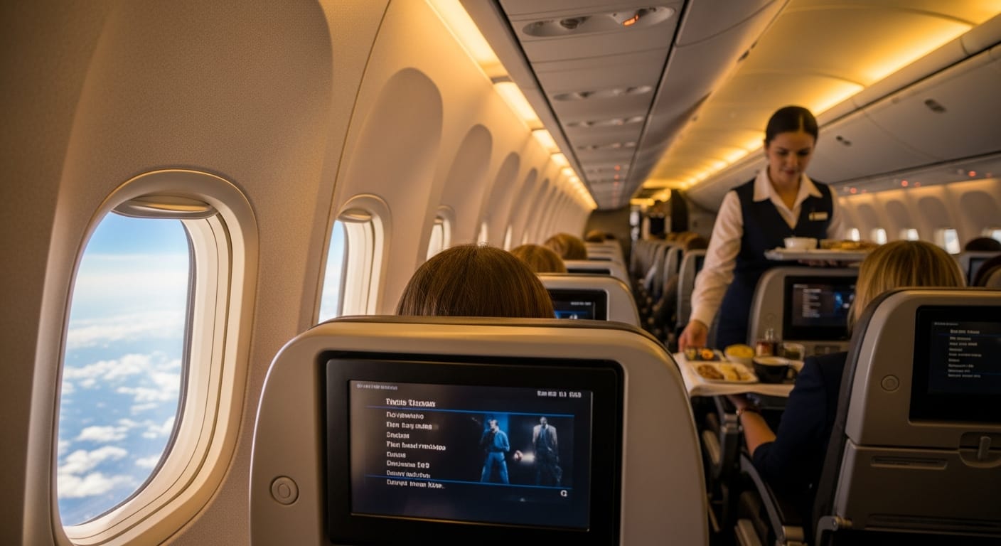 Cabin view on a direct Singapore tour package from Chennai flight
