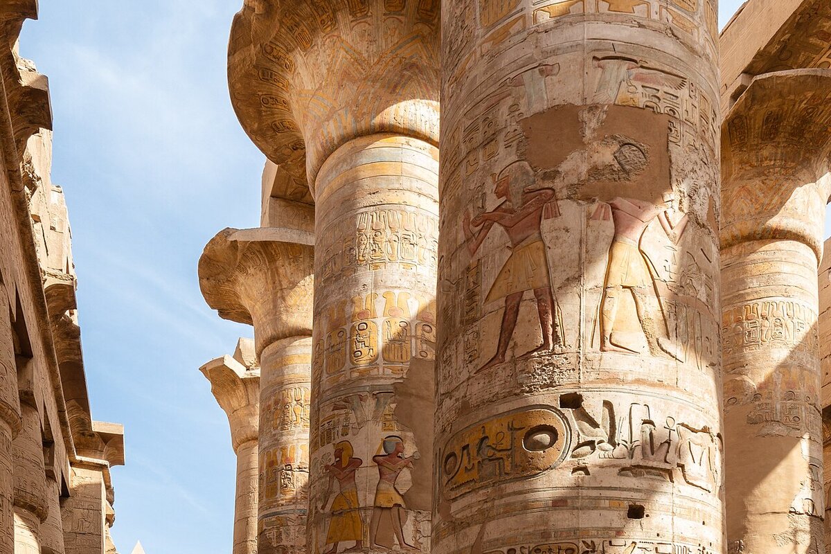 Karnak Temple Hypostyle Hall Luxor — solar eclipse 2027 egypt