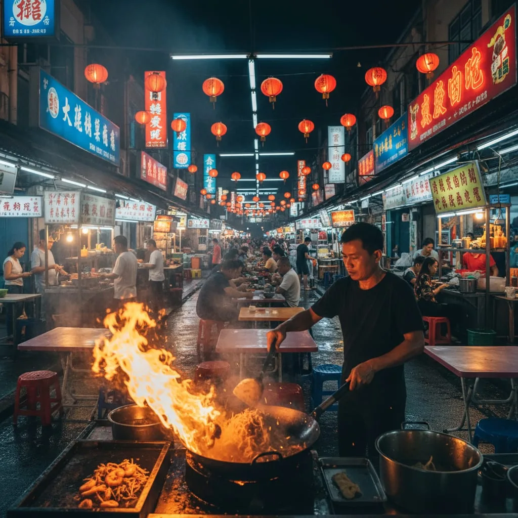 Thailand beach at Railay Krabi with limestone cliffs and longtail boats