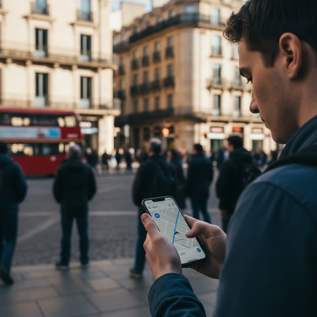 best travel apps india international navigation on European street