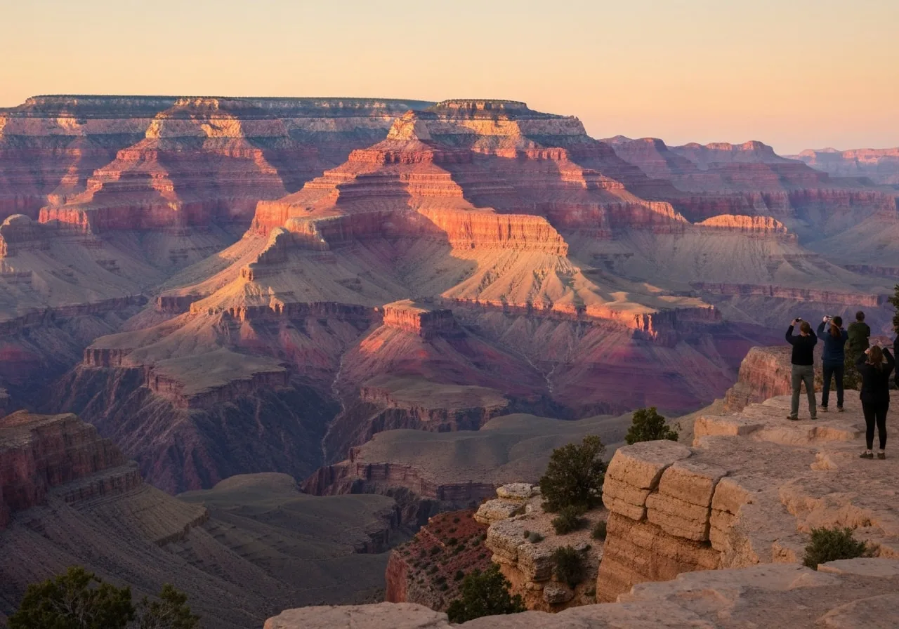 Grand Canyon sunset view american southwest travel