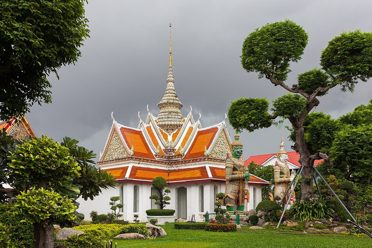 Wat Arun temple Bangkok Thailand