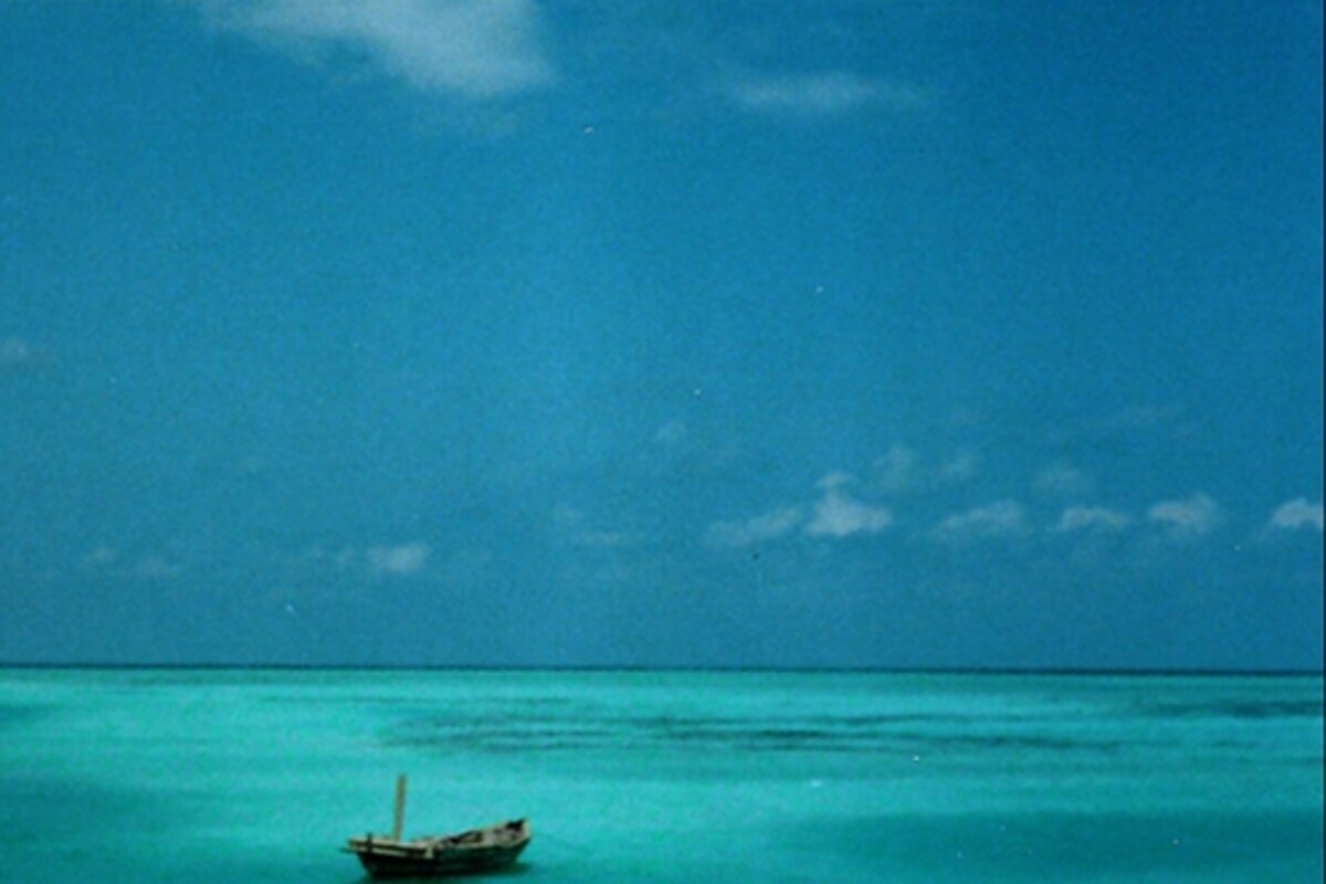 Maldives Male Atoll turquoise lagoon aerial