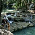 Erawan National Park Tour: Erawan Waterfall and Bridge over the River Kwai – Full Day