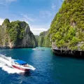 Explore - Phi Phi Island and 4 Island Tour with Sunset Dinner by speedboat