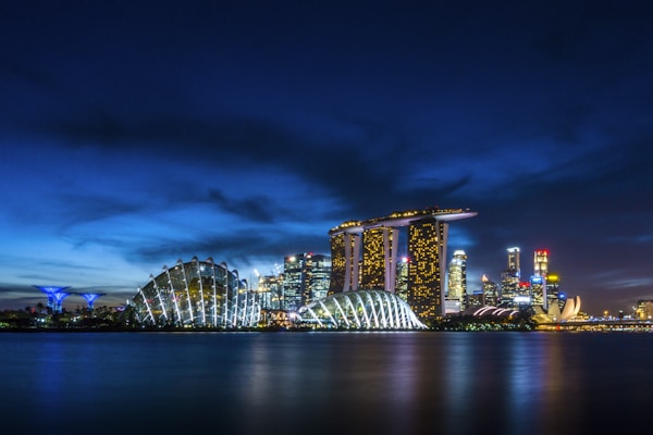 Merlion Park Evening Visit