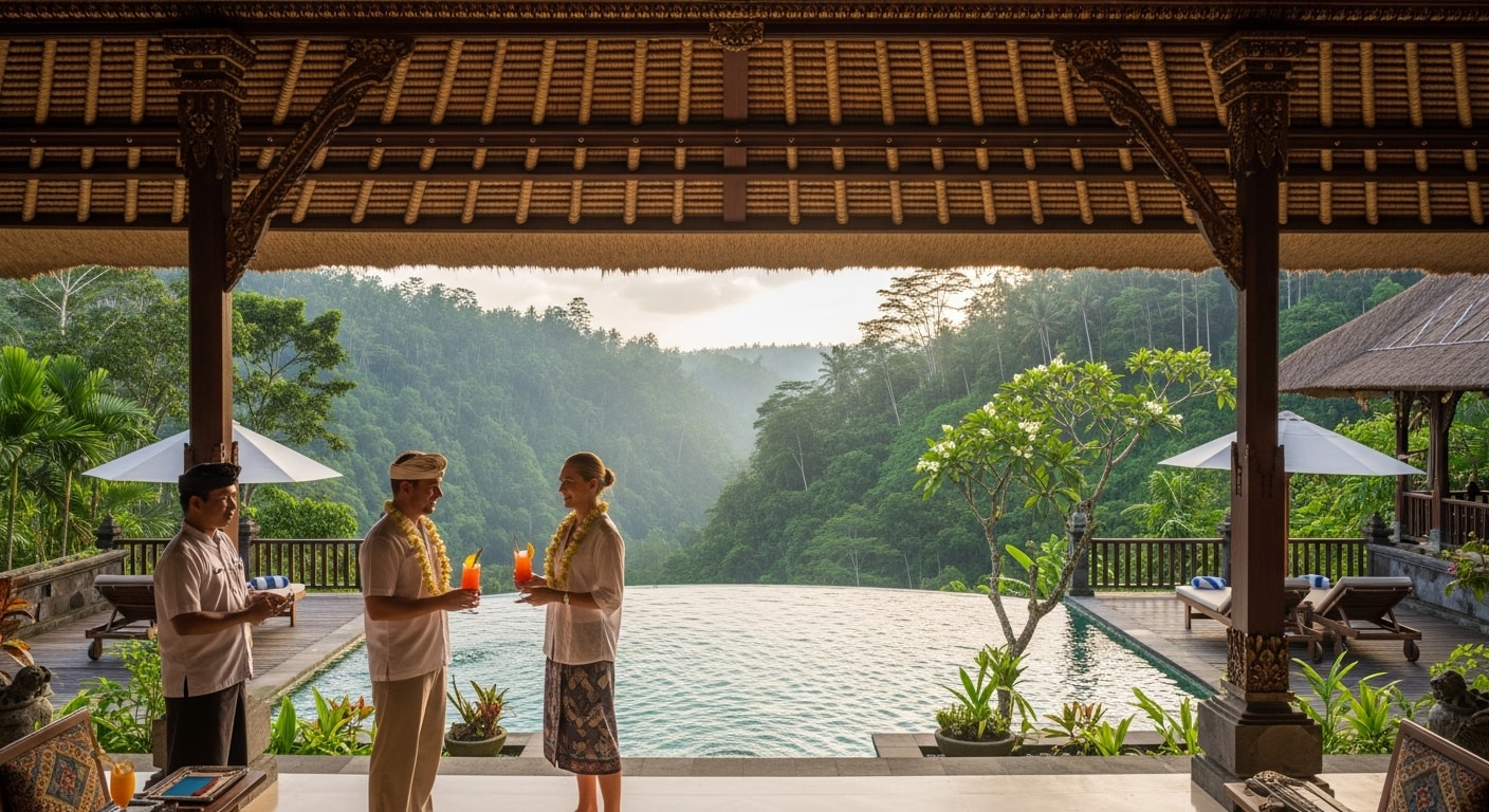 Arrival in Bali & Ubud Pool Villa