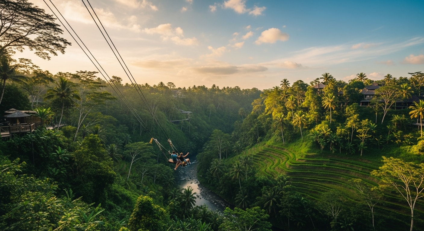 Bali Swing, Rafting & Couples Spa