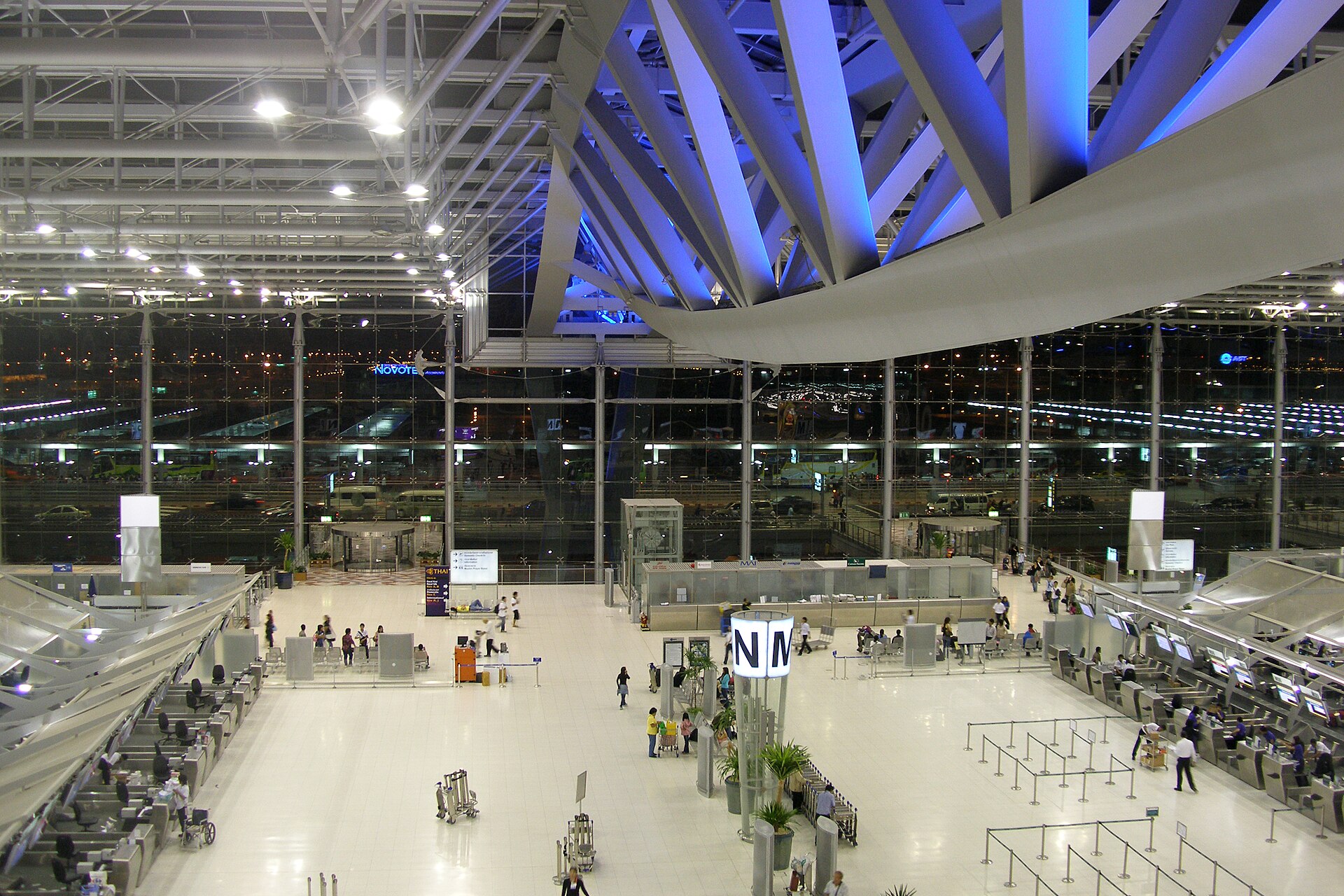 Departure from Bangkok