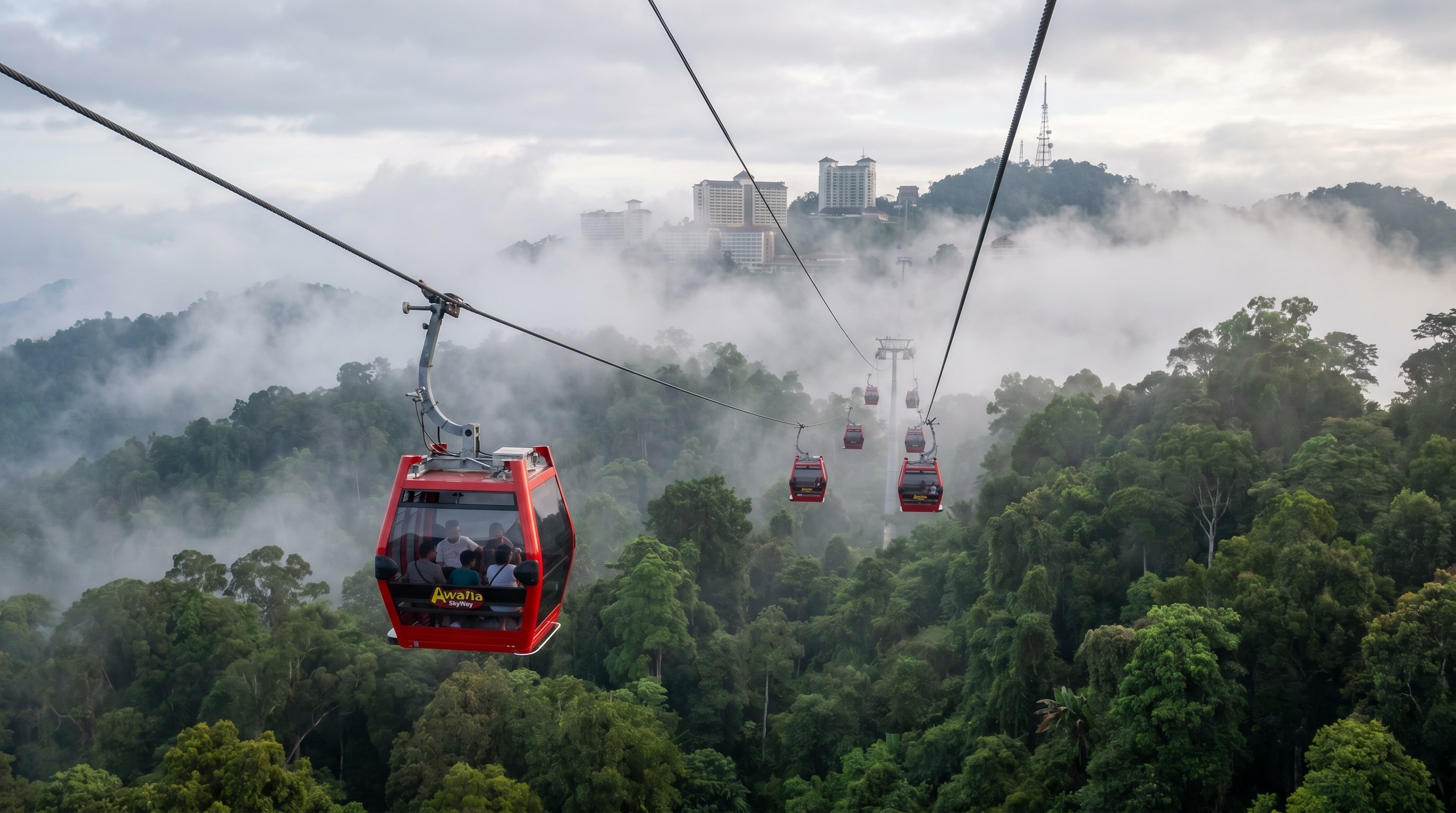 Genting Highlands — Cable Car & SkyWorlds