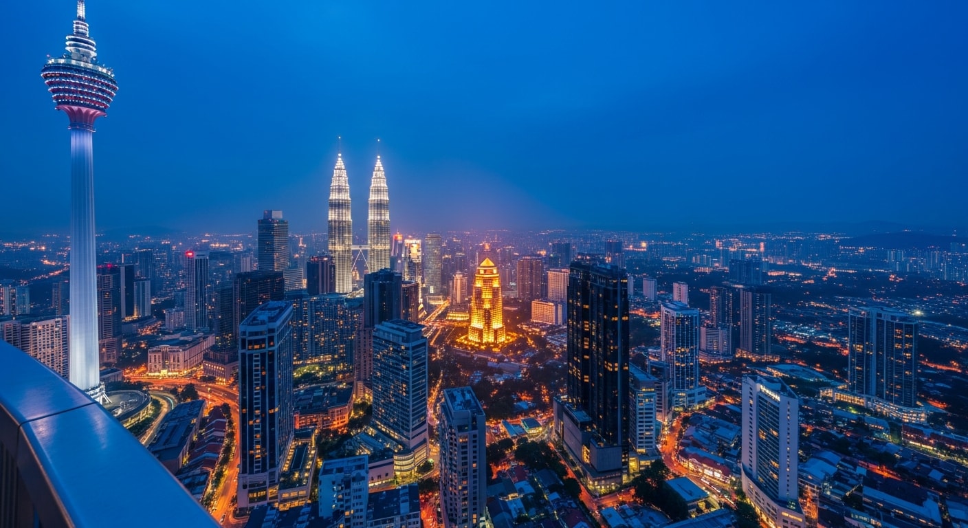 KL Tower, City Tour & Candlelit Dinner